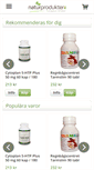 Mobile Screenshot of naturprodukter.se